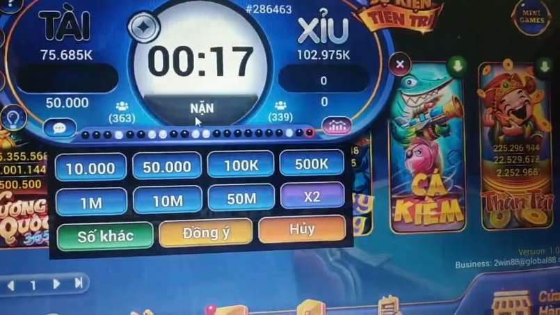 Địa chỉ chơi cá cược tài xỉu uy tín